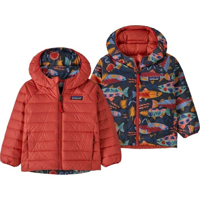 Patagonia Baby Reversible Down Sweater Hoody veste enfant