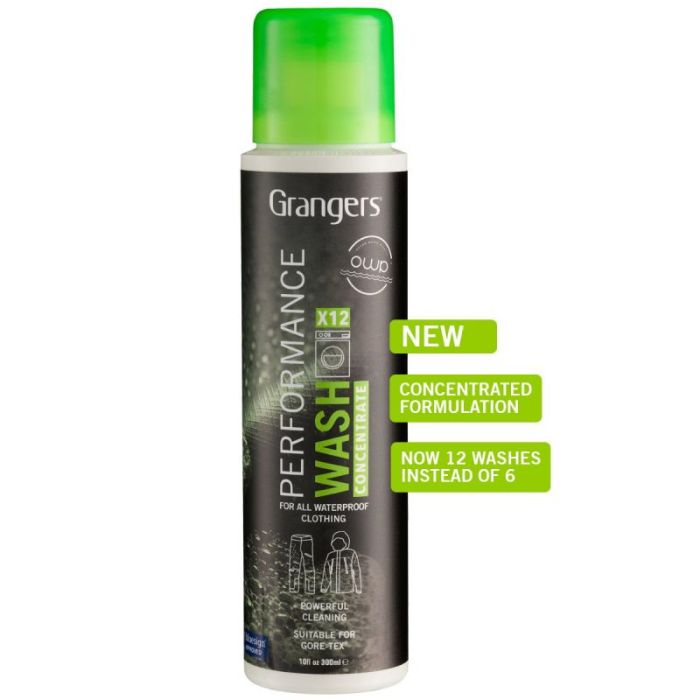 Grangers Performance Wash 300 ml détergent imperméabilisant