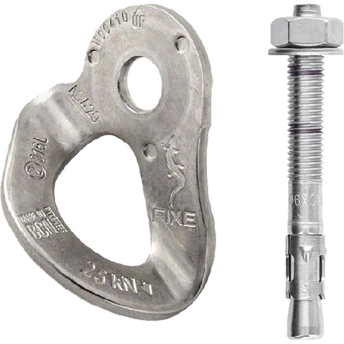 Fixe 316L Expansion Bolt Ø12x90 mm + pack Hanger expansion bolt + plate